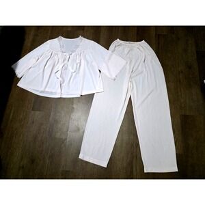 Henson Kickernick Night PJ  Set Size Pants‎ And Top Size L Pink